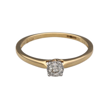 Load image into Gallery viewer, New 9ct Gold &amp; Diamond Set Solitaire Ring
