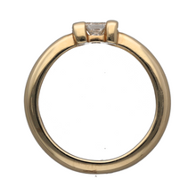 Load image into Gallery viewer, New 9ct Gold &amp; 0.25ct Diamond Princess Cut Solitaire Ring
