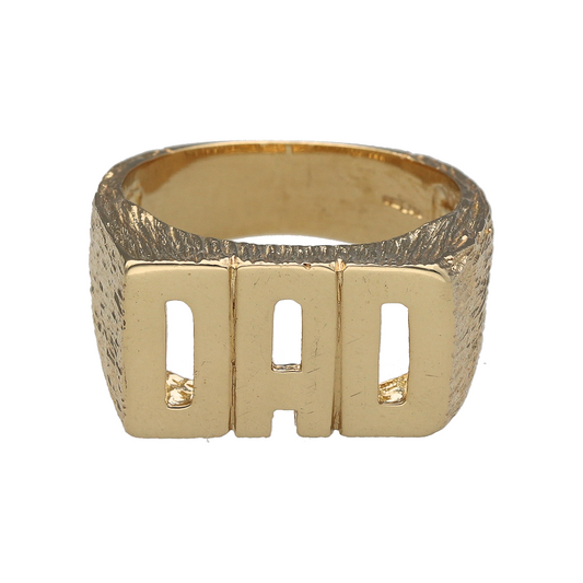 New 9ct Gold Dad Ring