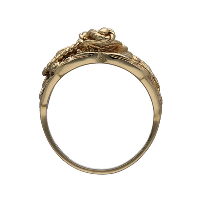 New 9ct Gold Saddle Ring