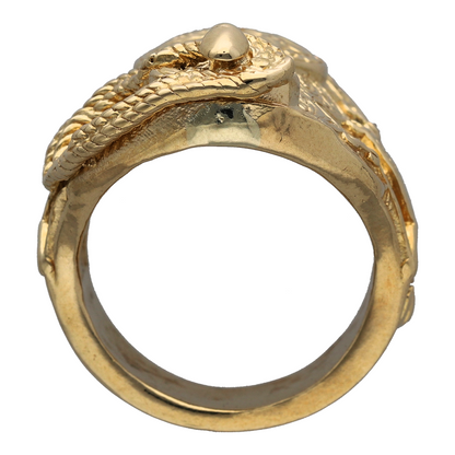 New 9ct Gold Saddle Ring