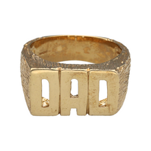 Load image into Gallery viewer, New 9ct Gold Dad Ring
