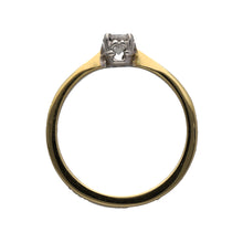 Load image into Gallery viewer, 18ct Gold &amp; Diamond Set Solitaire Ring
