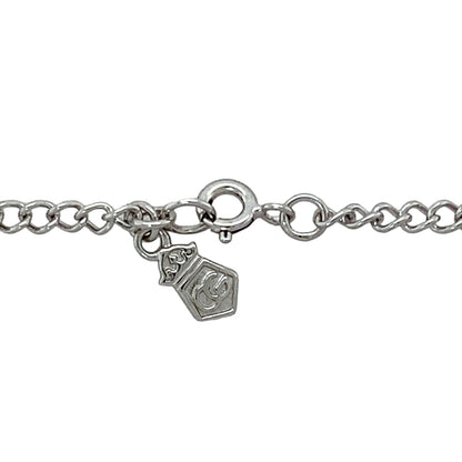 925 Silver Clogau Cariad Heart Locket 18" Necklace