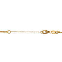 Load image into Gallery viewer, New 9ct Yellow Gold Ball Link Double Chain 17&quot; - 18&quot; Necklace with the weight 3.20 grams. The ball links are 4mm diameter each
