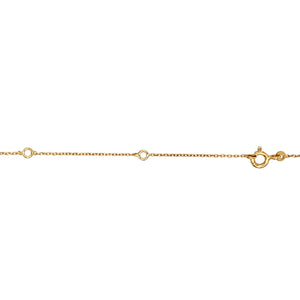 New 9ct Gold Star 16" - 18" Necklace