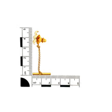 Load image into Gallery viewer, 9ct Gold Three Feather Tie Pin
