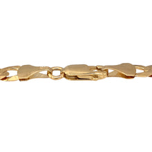 Load image into Gallery viewer, New 9ct Yellow Gold 7.75&quot; Identity Curb Bracelet with the weight 7.10 grams and link width 6m. The identity plate is 38mm by 7mm
