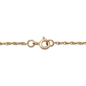 New 9ct Yellow Gold 20" Prince of Wales Chain with the weight 2.67 grams and link width 1mm