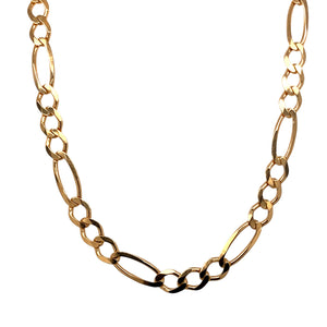 9ct Gold 20" Figaro Chain