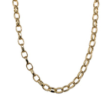 Load image into Gallery viewer, 9ct Gold 22&quot; Oval Belcher Chain
