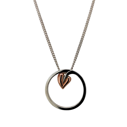 925 Silver Clogau Tree of Life Circle 18" Necklace