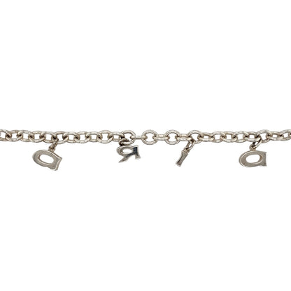 925 Silver Clogau 8" Cariad Charm Bracelet