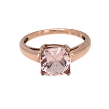 Load image into Gallery viewer, 9ct Gold &amp; Morganite Set Dress Ring
