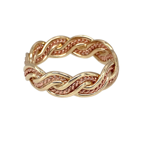9ct Gold Clogau Twisted Band Ring