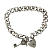 Load image into Gallery viewer, 925 Silver 7.5&quot; Charm Bracelet

