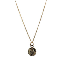 Load image into Gallery viewer, 9ct Gold St Christopher 18&quot; Necklace
