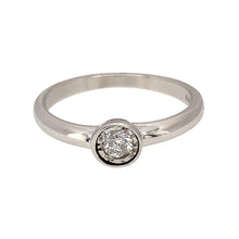 Load image into Gallery viewer, 18ct White Gold &amp; Diamond Set Solitaire Ring
