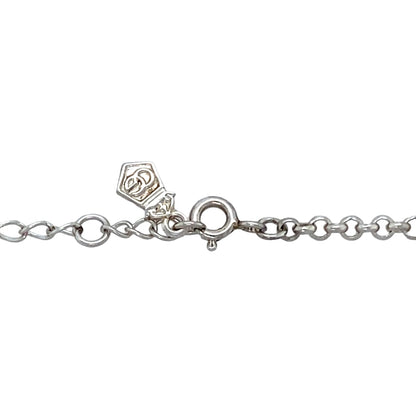 925 Silver Clogau Cariad Heart 18" - 20" Necklace