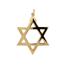 Load image into Gallery viewer, Preowned 9ct Yellow Gold Star of David Pendant with the weight 3.50 grams
