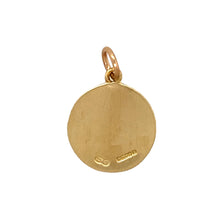 Load image into Gallery viewer, Preowned 9ct Yellow Gold St Christopher Pendant with the weight 1.80 grams
