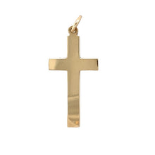 Load image into Gallery viewer, 9ct Solid Gold Plain Cross Pendant
