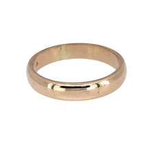 Load image into Gallery viewer, Preowned 9ct Yellow Gold 3mm Wedding Band Ring in size L with the weight 2.50 grams
