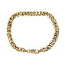 Load image into Gallery viewer, 9ct Gold 7.5&quot; Hollow Curb Bracelet
