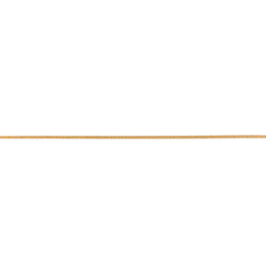 9ct Gold 20" Wheat Chain
