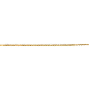 9ct Gold 20" Spiga Chain