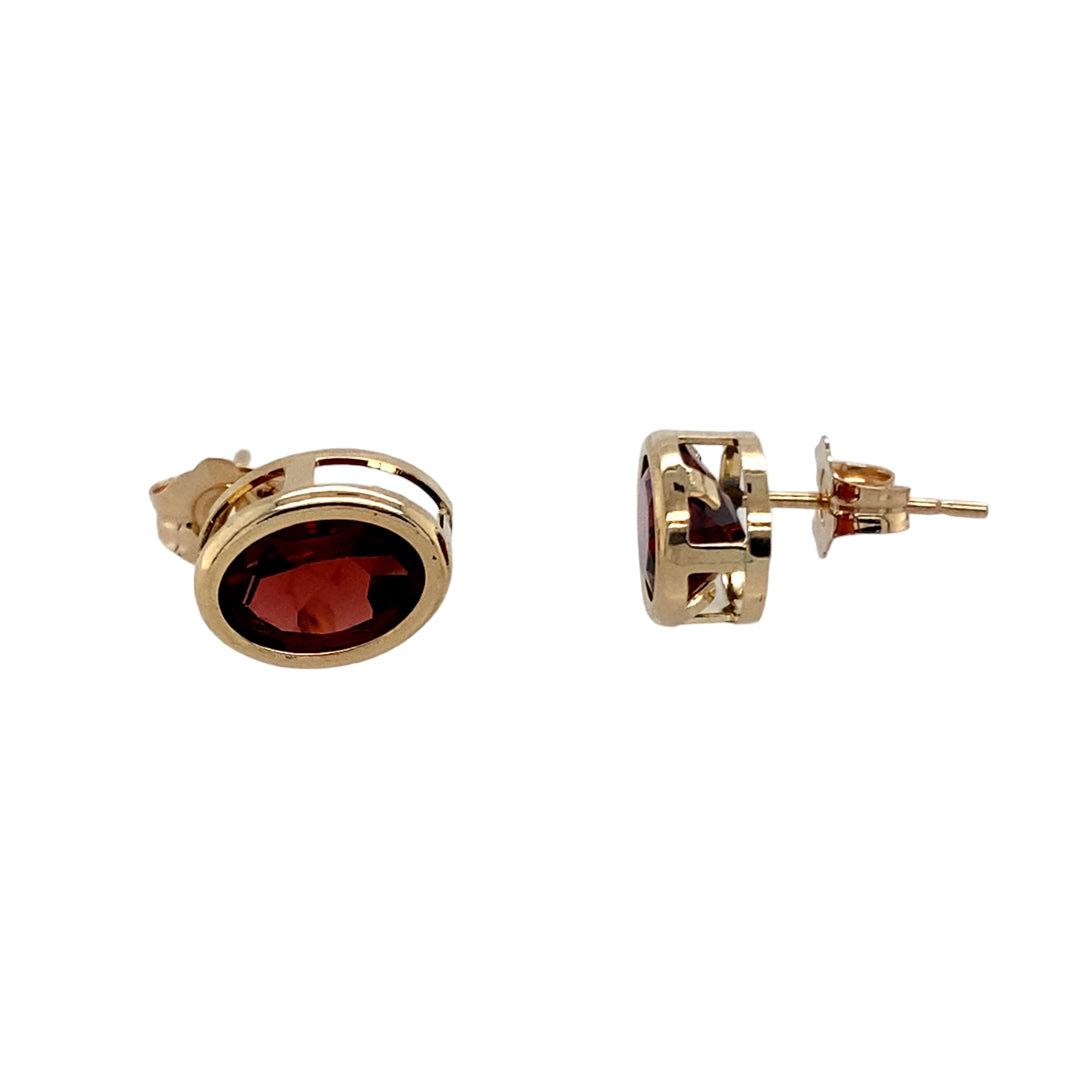 Stone discount setting earrings