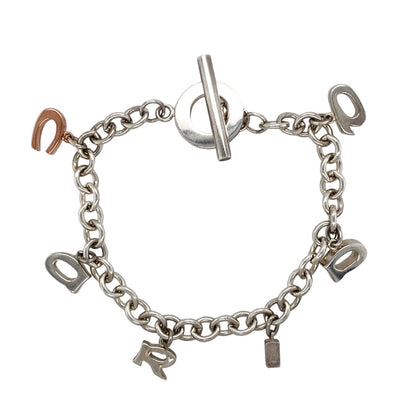 925 Silver Clogau 8" Cariad Charm Bracelet
