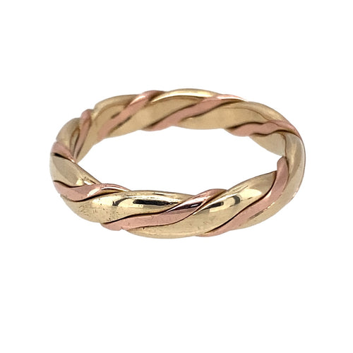9ct Gold Clogau Entwined Band Ring