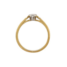 Load image into Gallery viewer, 18ct Gold &amp; Diamond Set Solitaire Ring
