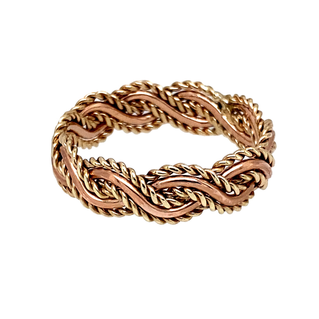 9ct Gold Clogau Twisted Band Ring