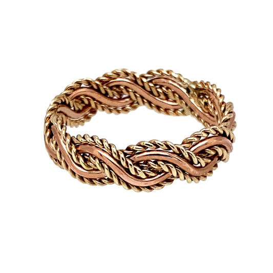 9ct Gold Clogau Twisted Band Ring