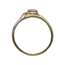 Load image into Gallery viewer, 18ct Gold &amp; Diamond Set Wide Band Ring
