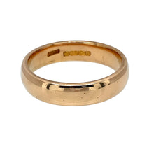 Load image into Gallery viewer, Preowned 22ct Yellow Gold 5mm Wedding Band Ring in size N with the weight 7.30 grams
