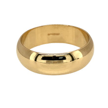 Load image into Gallery viewer, Preowned 9ct Yellow Gold 7mm Wedding Band Ring in size U with the weight 6.80 grams
