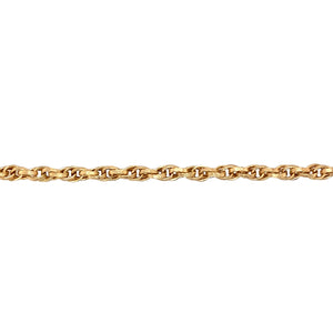 9ct Gold 7.75" Patterned Prince of Wales Bracelet