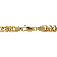 Load image into Gallery viewer, New 9ct Yellow Gold 20&quot; Hollow Curb Chain with the weight 14.10 grams and link width approximately 5mm
