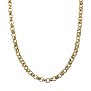 9ct Gold 22" Belcher Chain