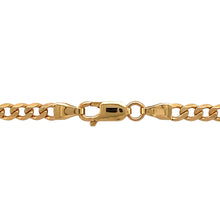 Load image into Gallery viewer, New 9ct Yellow Gold 22&quot; Curb Chain with the weight 13.60 grams and link width 4mm
