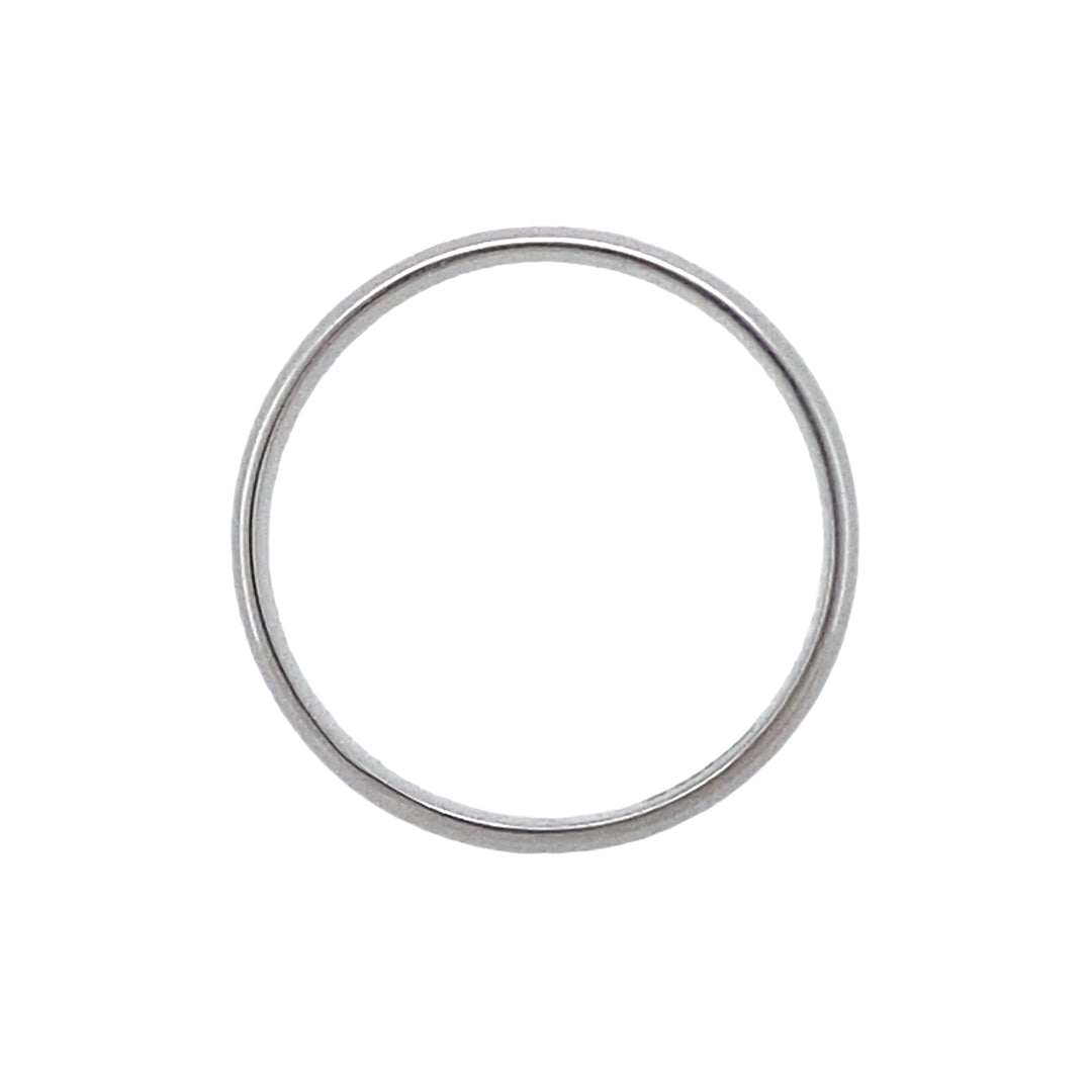 Palladium 6mm Wedding Band Ring