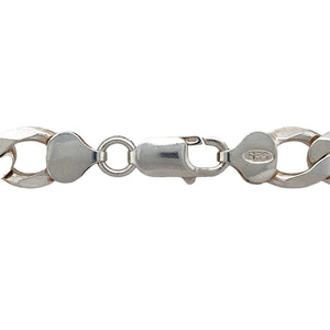 Preowned 925 Silver 28" Curb Chain with the weight 72.90 grams and link width 10mm