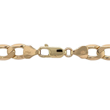 Load image into Gallery viewer, Preowned 9ct Yellow Gold 20&quot; Curb Chain with the weight 29 grams and link width 8mm

