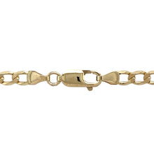 Load image into Gallery viewer, Preowned 9ct Yellow Gold 20&quot; Curb Chain with the weight 10.50 grams and link width 4mm
