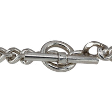 Load image into Gallery viewer, Preowned 925 Silver 9&quot; Curb Bracelet with the weight 38 grams and link width 8mm
