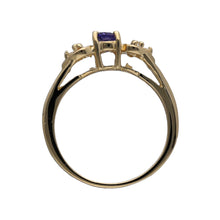 Load image into Gallery viewer, 14ct Gold Diamond &amp; Tanzanite Set Ring
