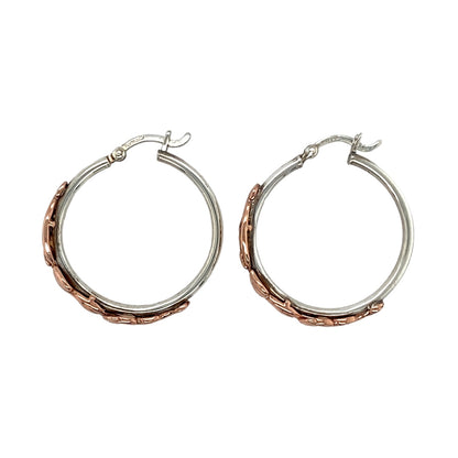 925 Silver Clogau Tree of Life Hoop Creole Earrings
